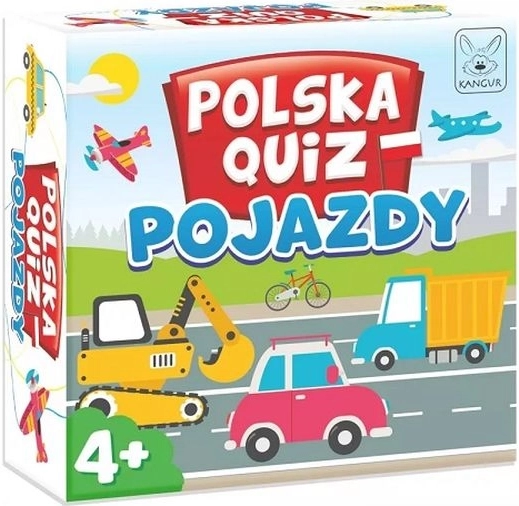 Polská obrázková kvízová hra vozidla 4+