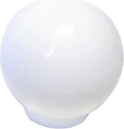 Bílý plastový nábytkový knopek Rotan 30 mm