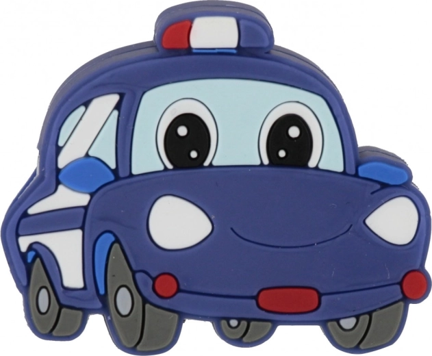 Zábavný dětský design policejního auta