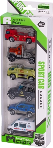 Pestrý výběr vozidel v jedné sadě