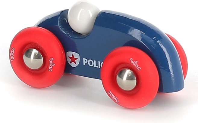 Policejní dřevěné mini auto Vilac