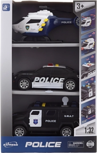 Tři vozidla pro policejní akce