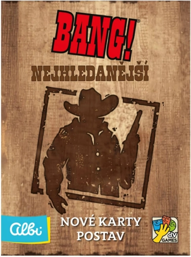 Bang! Nejhledanější – rozšíření karetní hry