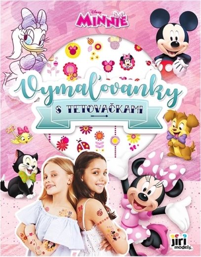 Omalovánky s tetovačkami Minnie