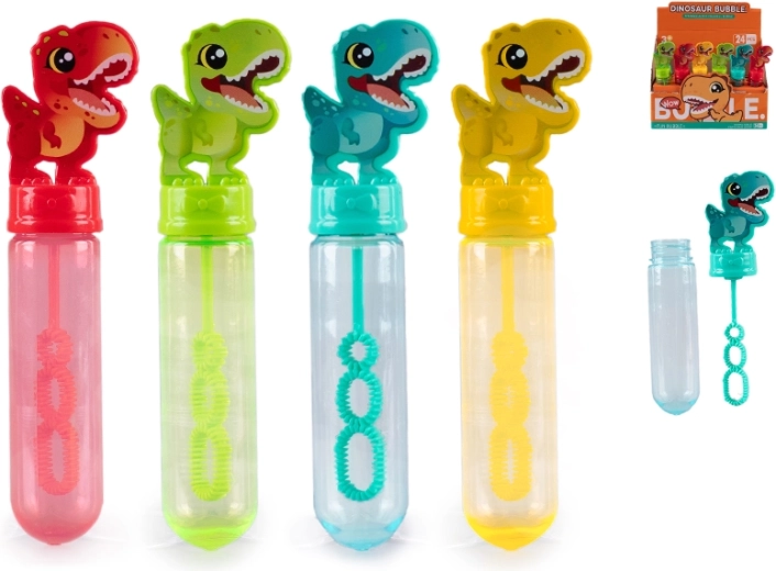 Bublifuk s dinosaurem 14 cm