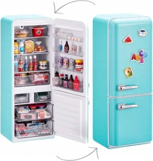 Stylová mini lednička jako opravdová