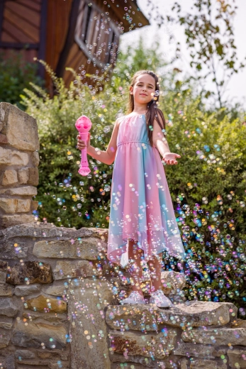 Kouzelný proud bublinek na jedno stisknutí