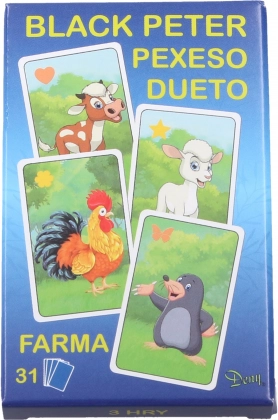 Karetní hra Černý Petr Farma