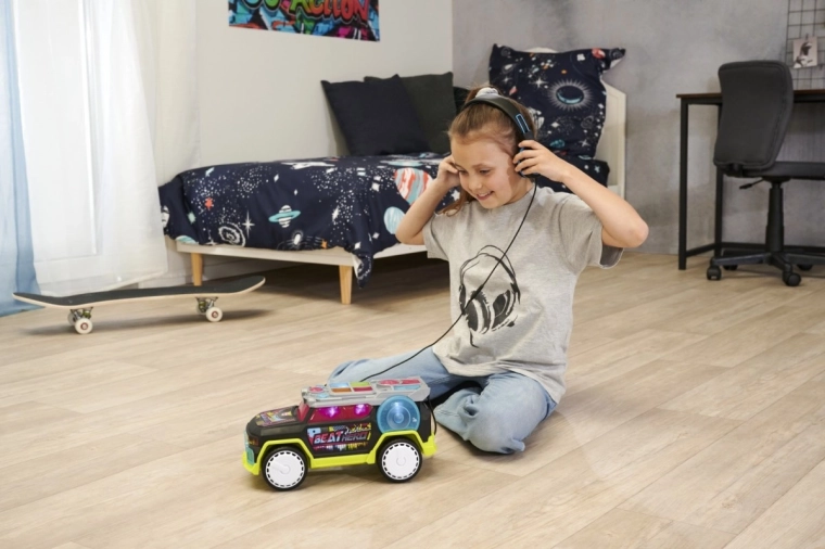 Světelná show sladěná se zvukem