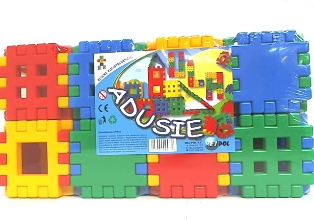 Adusie měkké nafukovací konstrukční kostky 48 ks