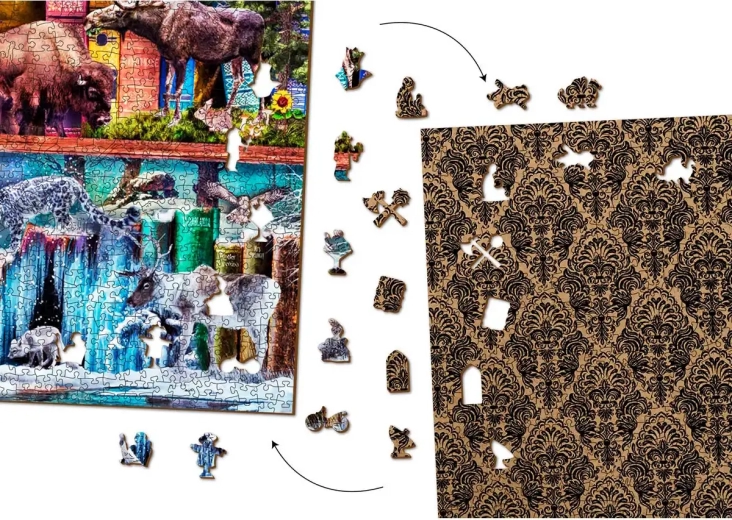 Oboustranné puzzle 2v1 pro dvojnásobnou výzvu