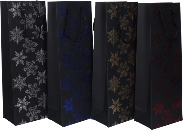 Dárková taška na láhev Vánoce