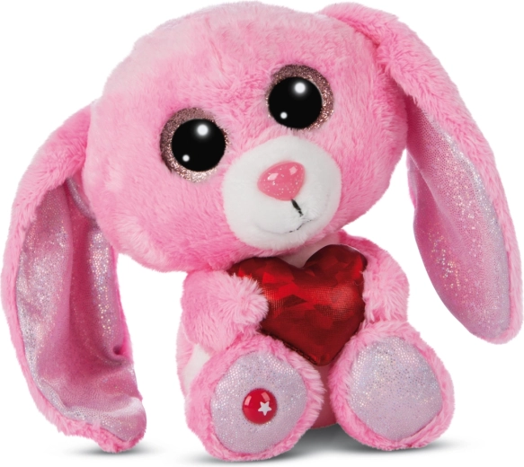 NICI Glubschis plyšový králíček Hearty Kay 15 cm Green