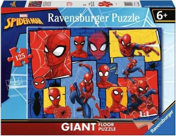 Ravensburger obrovské podlahové puzzle Spiderman 125 dílků