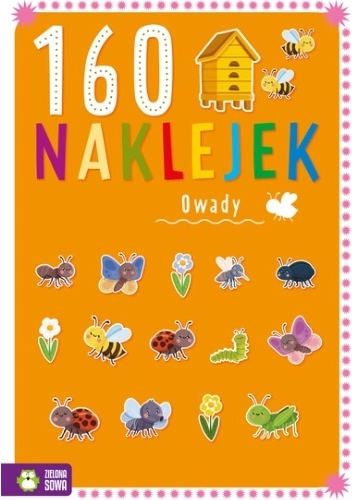 160 samolepek – Owady