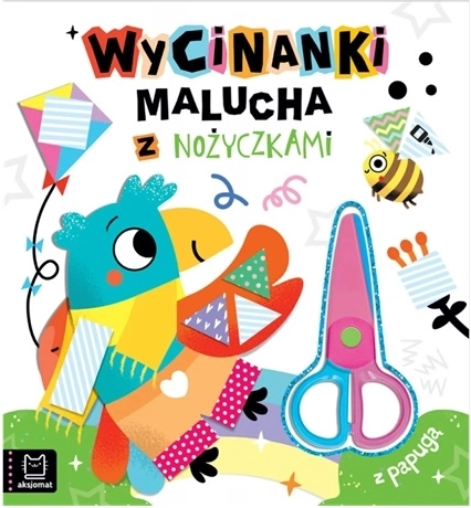 Wycinanki malucha s nůžkami – S papouškem
