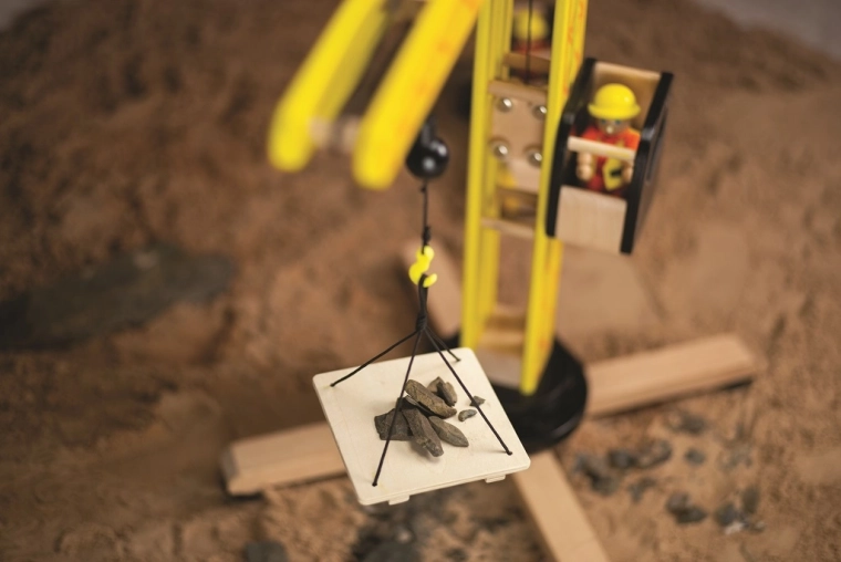 Mechanické zvedání a spouštění nákladu