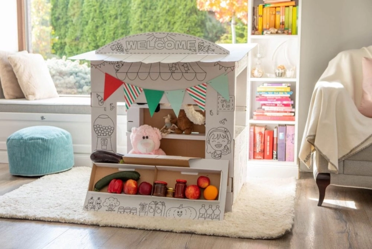 Vybarvi si svůj vlastní obchůdek