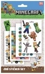 Minecraft sada samolepek 200 ks