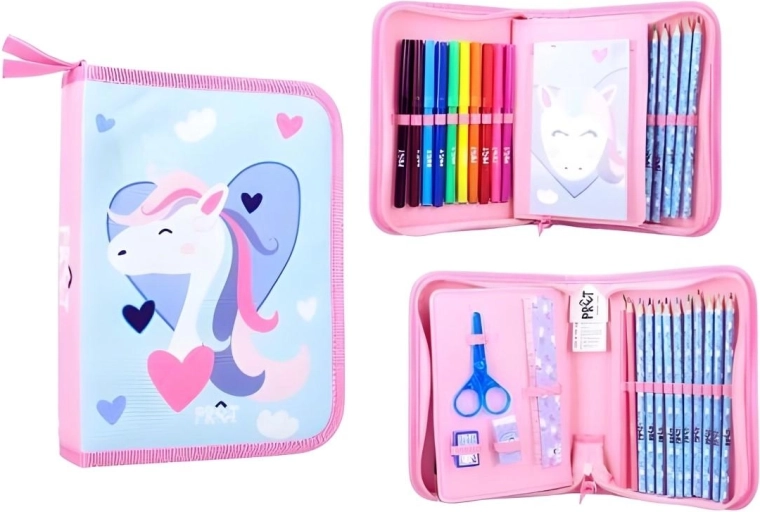 Vybavený školní penál Unicorn