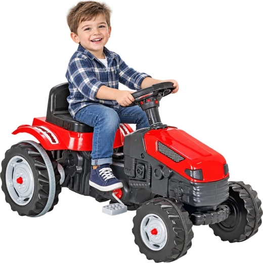 Šlapací traktor Jamara Strong Bull červený