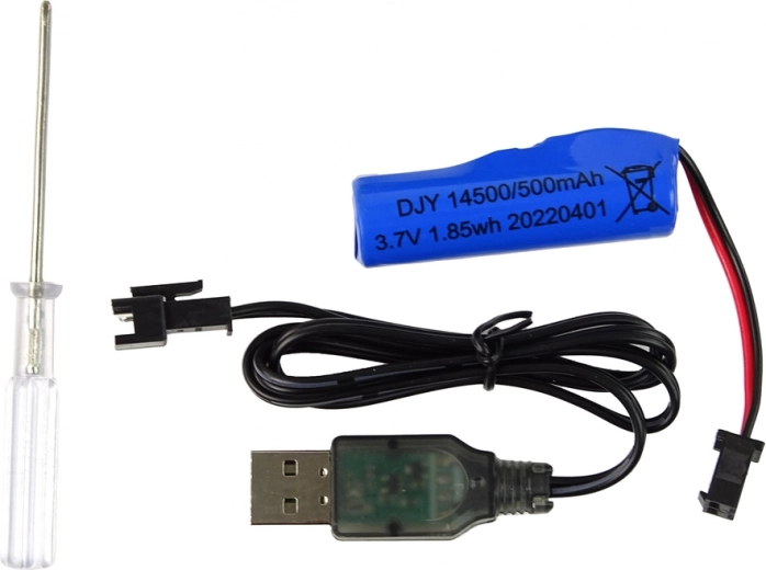 Nabíjecí akumulátor v balení