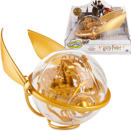 Perplexus Go! Harry Potter 3D kuličkový labyrint Zlatonka
