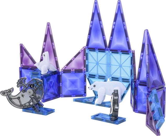 Stabilní 3D konstrukce díky silným magnetům