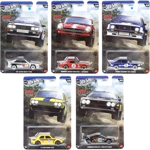 Hot Wheels Silver Series – sběratelský model LANCIA Rally 1:64