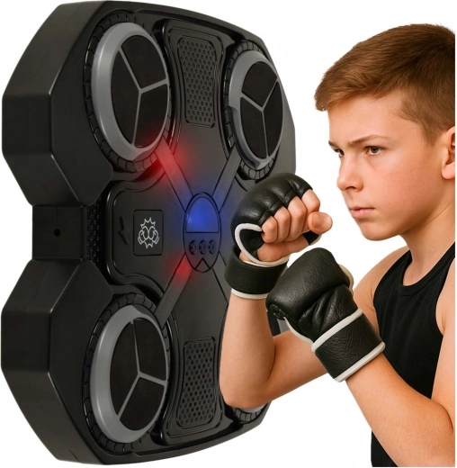 Tréninkový boxovací terč na zeď s LED světly a USB připojením