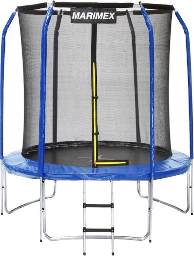 Trampolína Marimex standard 183 cm s vnitřní ochrannou sítí a schůdky