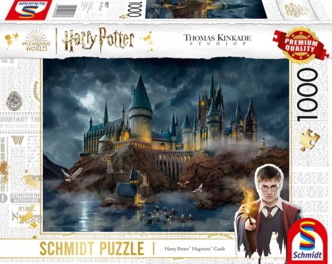 Puzzle Harry Potter Bradavický hrad 1000 dílků