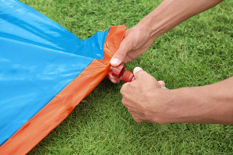 Zapojte hadici a je hotovo