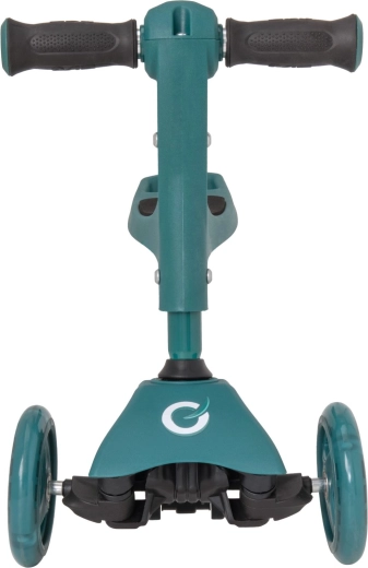 Stabilita díky dvěma předním kolům