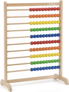 Dřevěné počítadlo pro děti