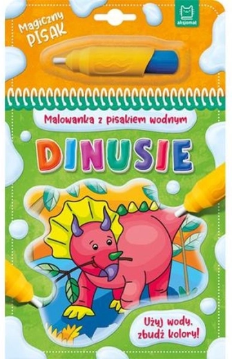 Malování vodním fixem Dinusie