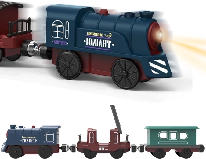 Automatický pohyb a světlo lokomotivy