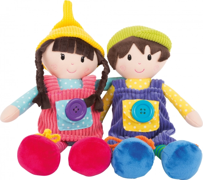 látkové panenky Emma a Noah small foot