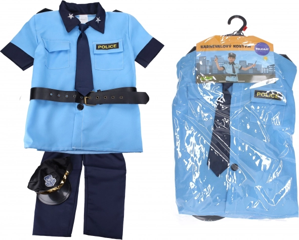 Dětský karnevalový kostým policista 110–120 cm