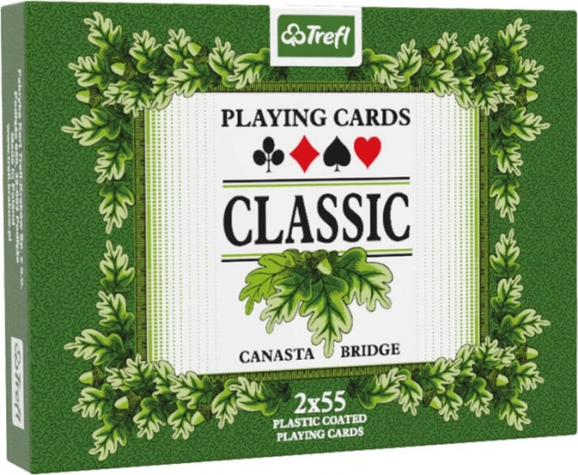 Trefl Klasická hrací karty Classic 2 x 55