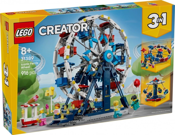 LEGO Creator 3 v 1 ikonický ruský kolo