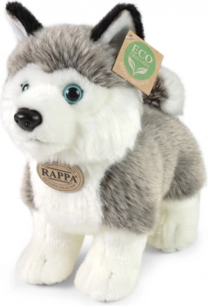 Plyšový husky stojící 23 cm – RAPPA eco‑friendly