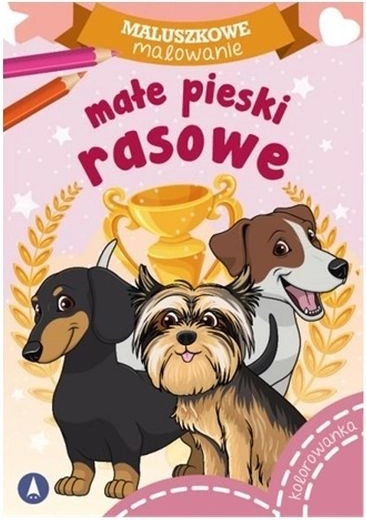 Maluszkowe malování: malá plemenná štěňátka