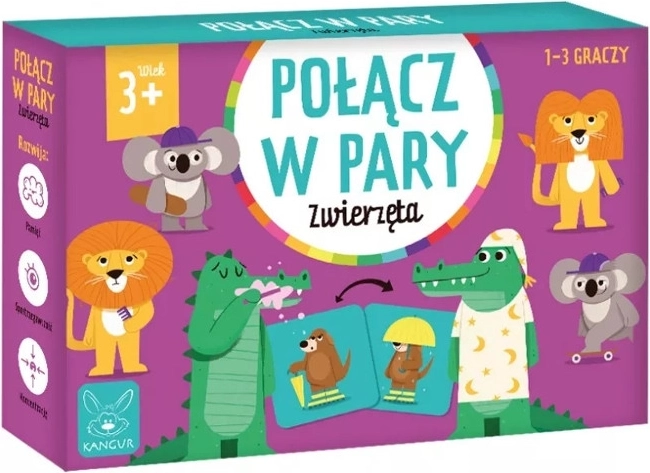 Pexeso Zvířata – spojování dvojic