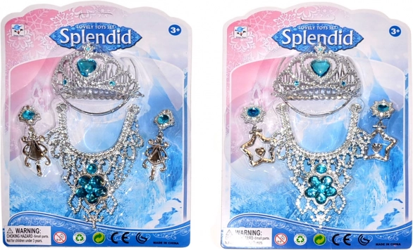 Princeznovský set šperků a doplňků