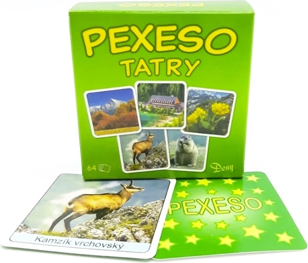 Pexeso Tatry v krabičce