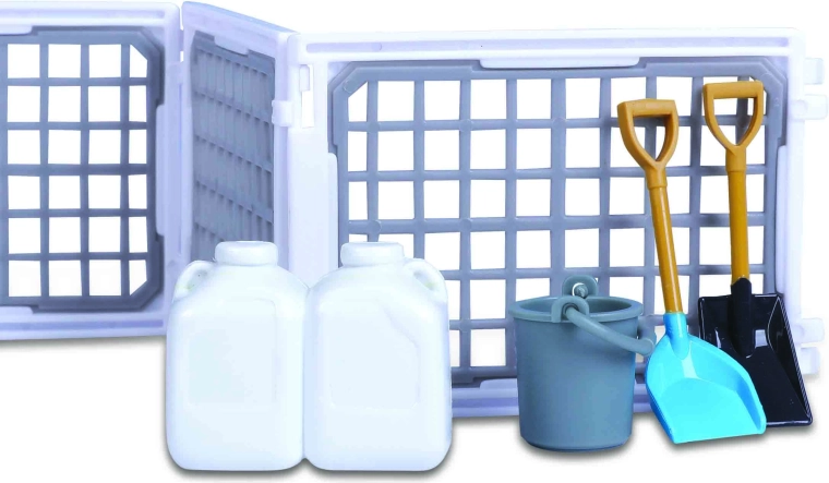 Výbava pro úklid i péči