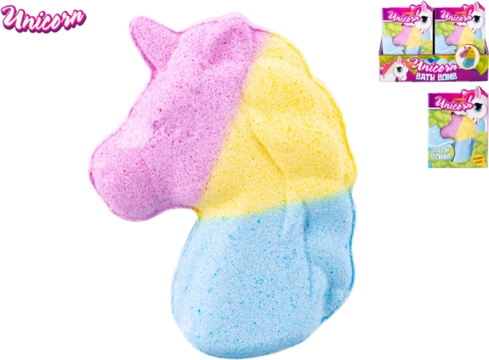 Šumivá koupelová bomba Jednorožec