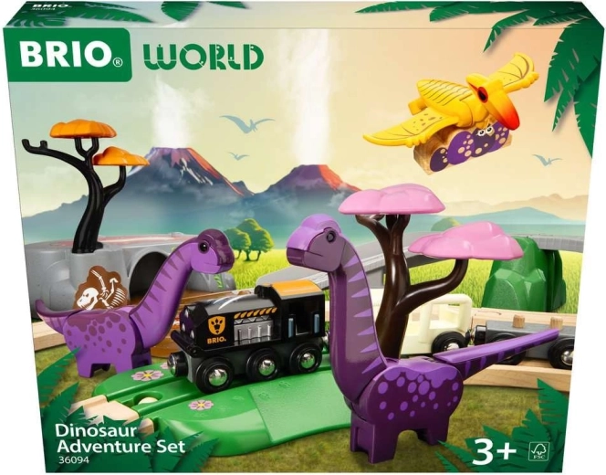 Dobrodružná sada Railway Dino