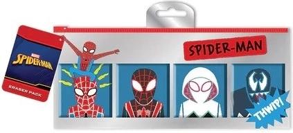 Sada gum Spider-Man v pouzdru (Sketch), 5 ks